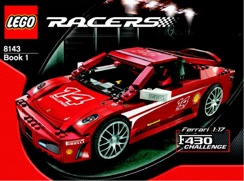 Imagen de la primera página del manual del dispositivo Ferrari F430 Challenge