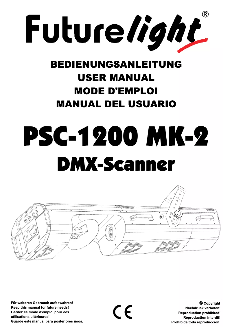 Imagen de la primera página del manual del dispositivo PSC-1200
