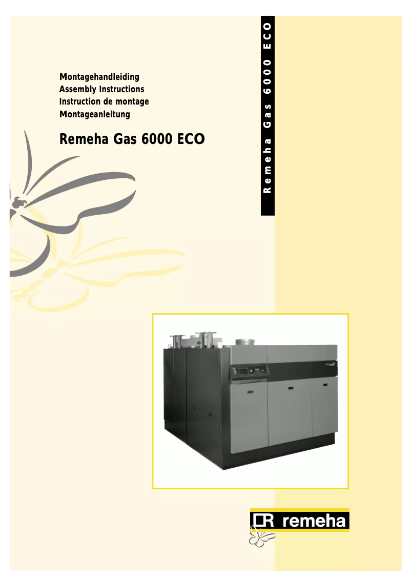 Imagen de la primera página del manual del dispositivo Gas 6000 Eco