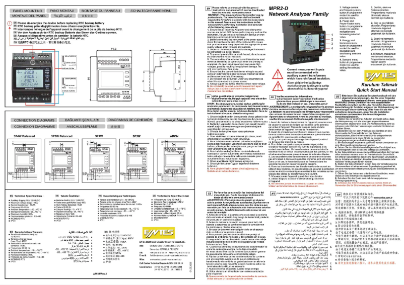 Imagen de la primera página del manual del dispositivo MPR-27S-23-D