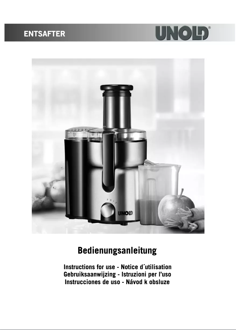 Imagen de la primera página del manual del dispositivo 78216