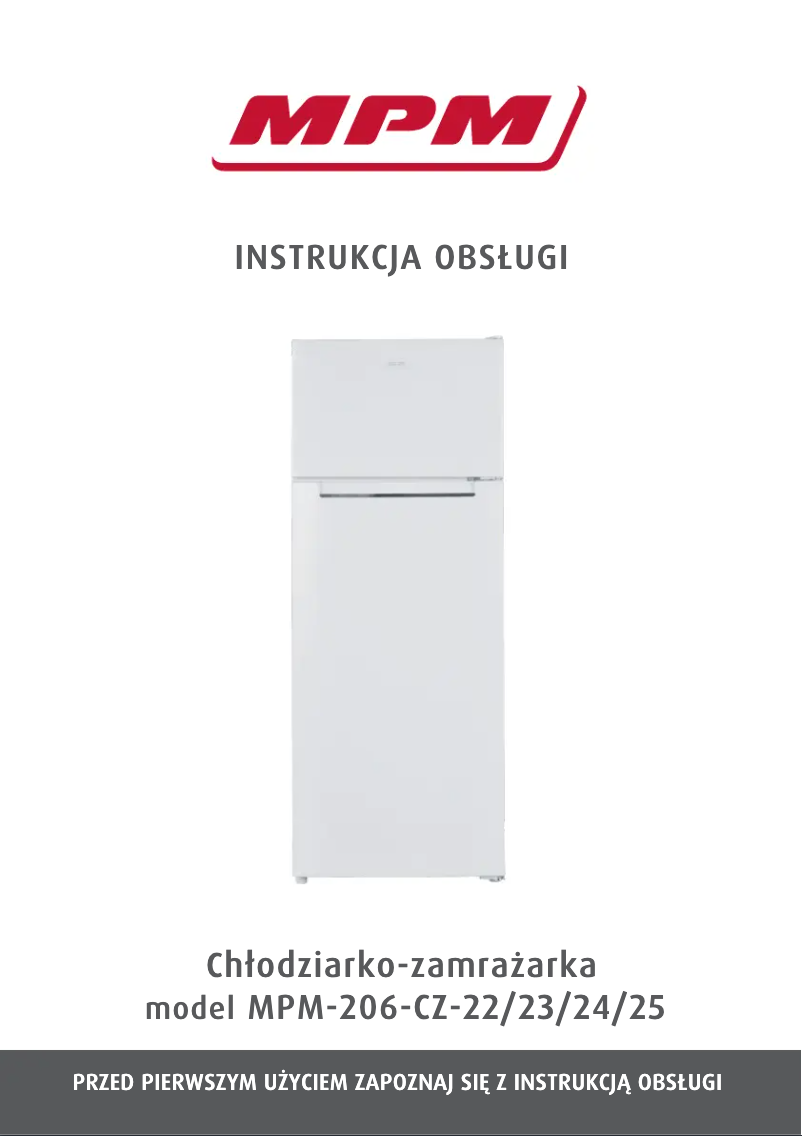 Página 1 del manual Manual de usuario MPM MPM-206-CZ-23