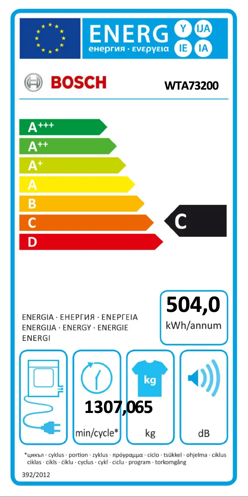 Imagen de la primera página del manual del dispositivo WTA73200