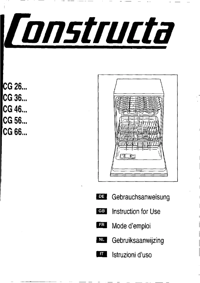 Imagen de la primera página del manual del dispositivo CG 561S2