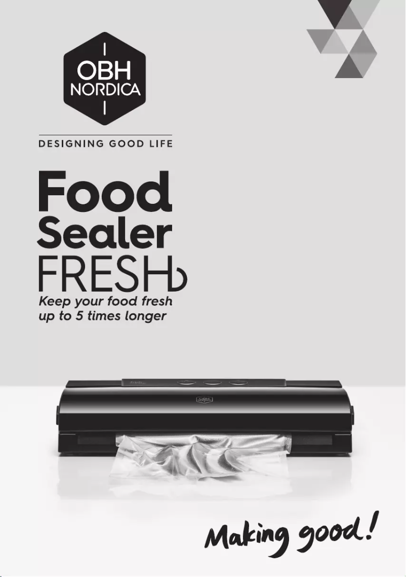 Imagen de la primera página del manual del dispositivo Fresh