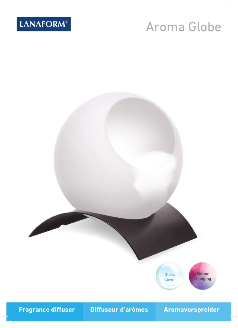 Página 1 del manual Manual de usuario Lanaform Aroma Globe