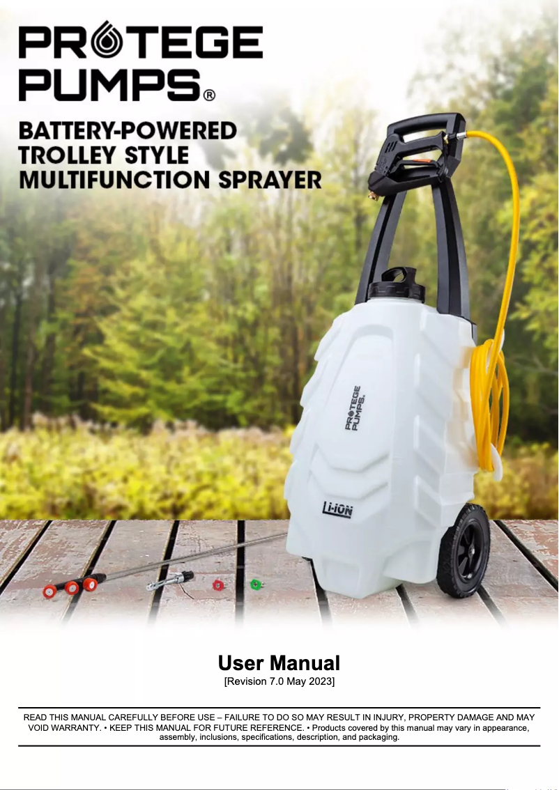 Página nº 1 - Manual de usuario Protege MT8