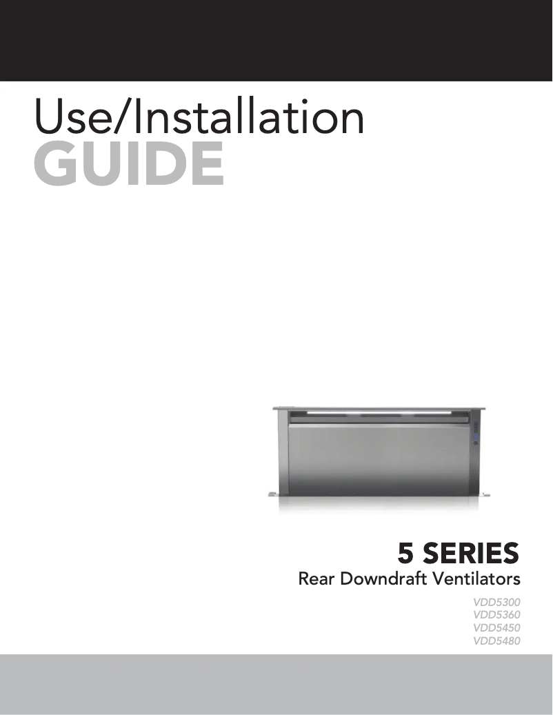 Imagen de la primera página del manual del dispositivo VDD5360SS