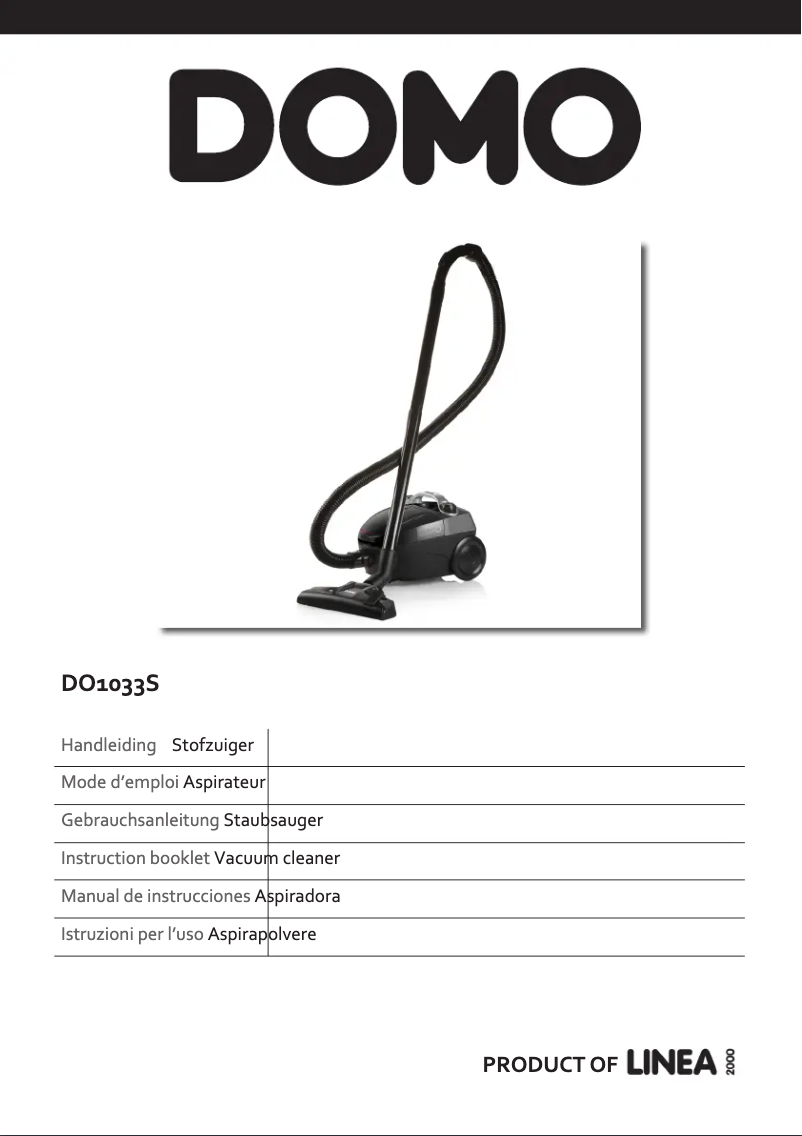 Imagen de la primera página del manual del dispositivo DO1033S