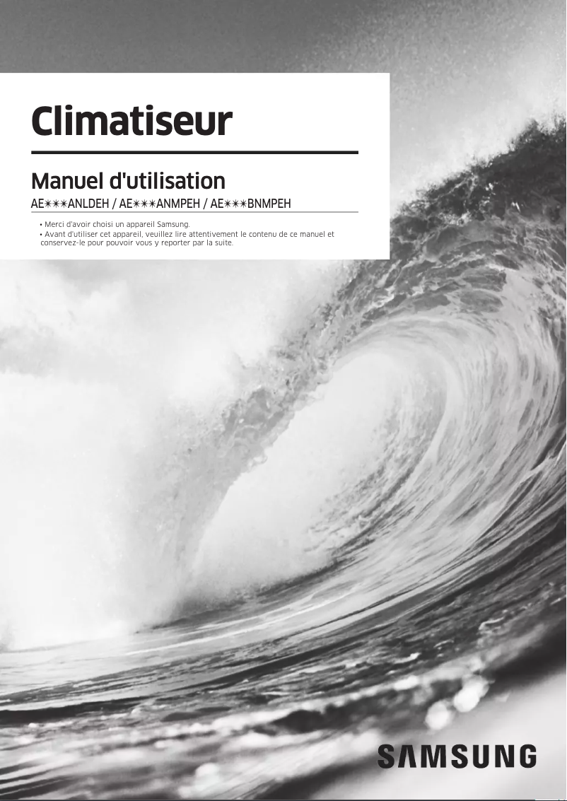 Imagen de la primera página del manual del dispositivo AE260RNWSEG