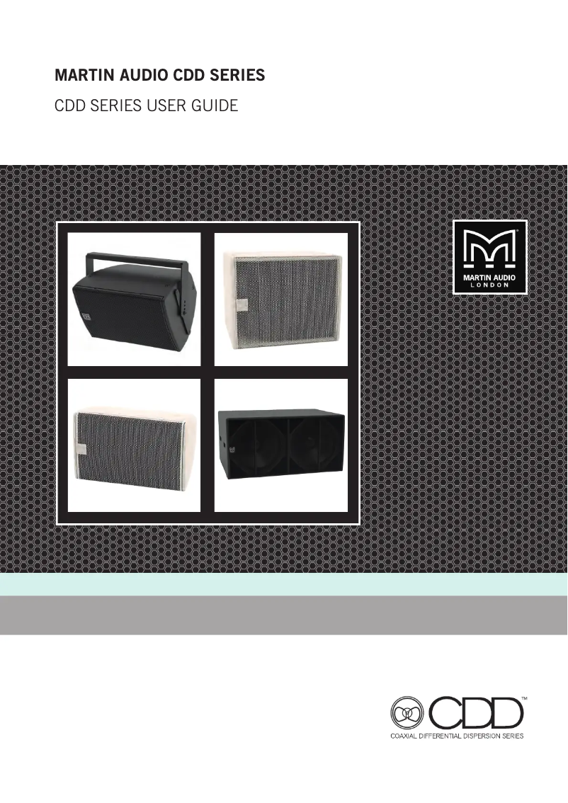 Imagen de la primera página del manual del dispositivo CDD15-WR