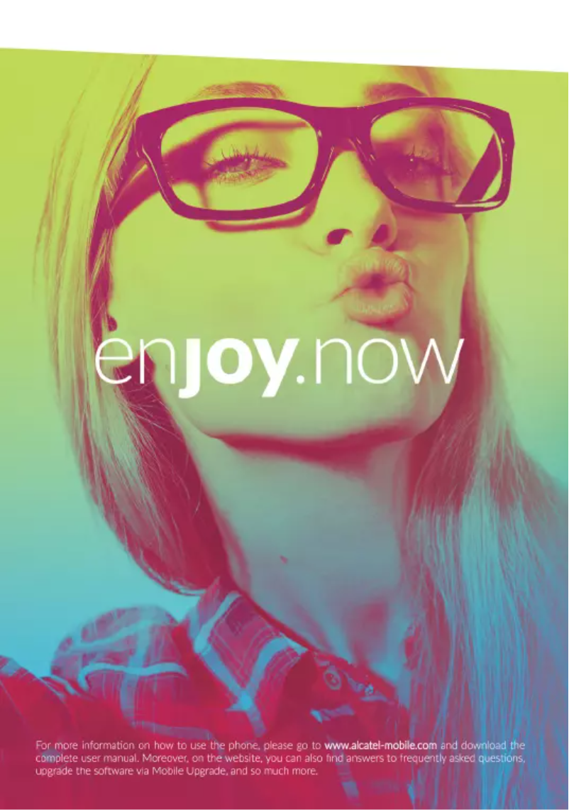 Página nº 1 - Manual de usuario Alcatel 1E