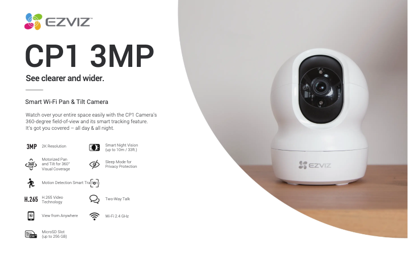 Página nº 1 - Manual de usuario EZVIZ CP1