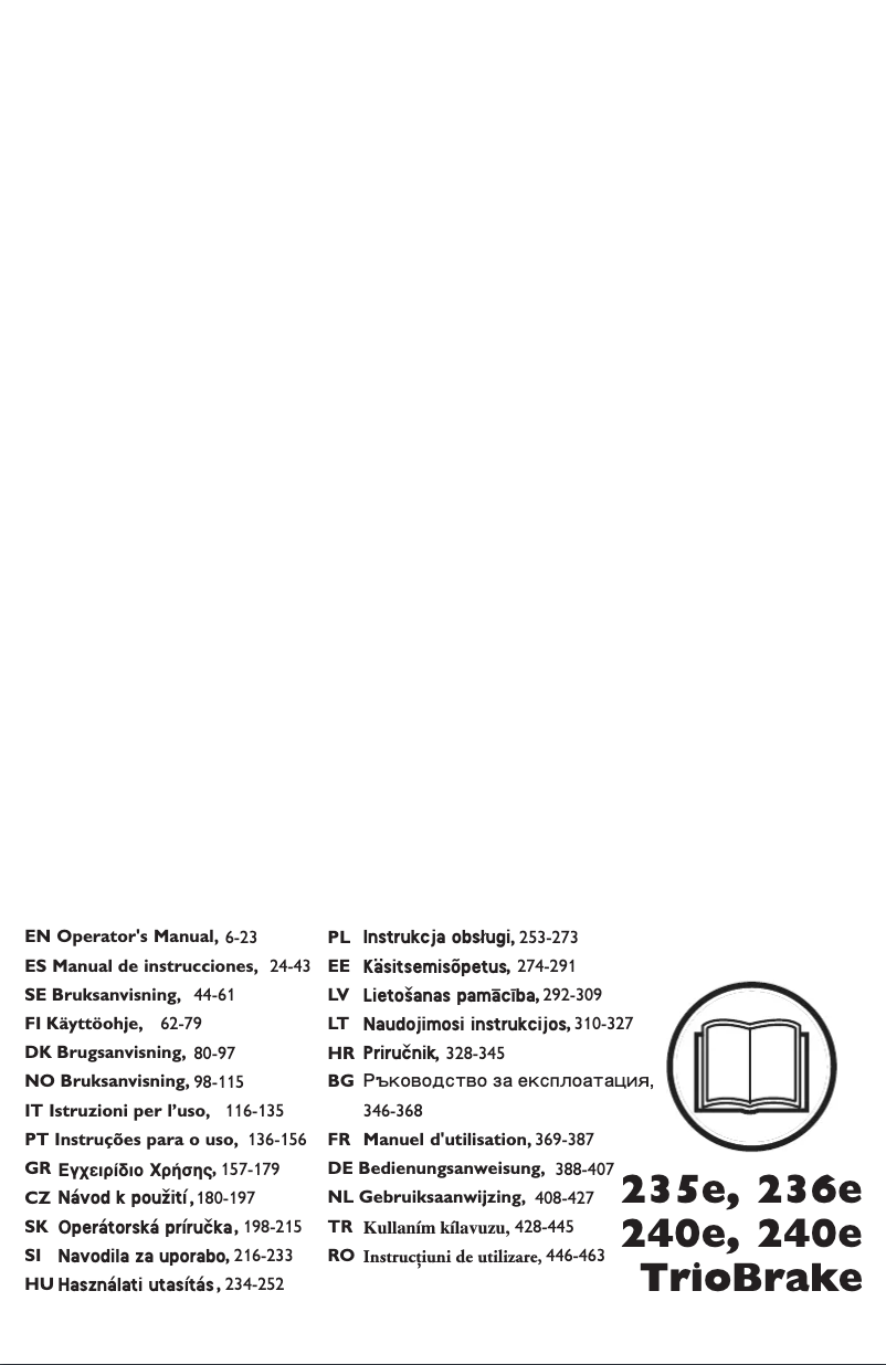 Página nº 1 - Manual de usuario Husqvarna 240