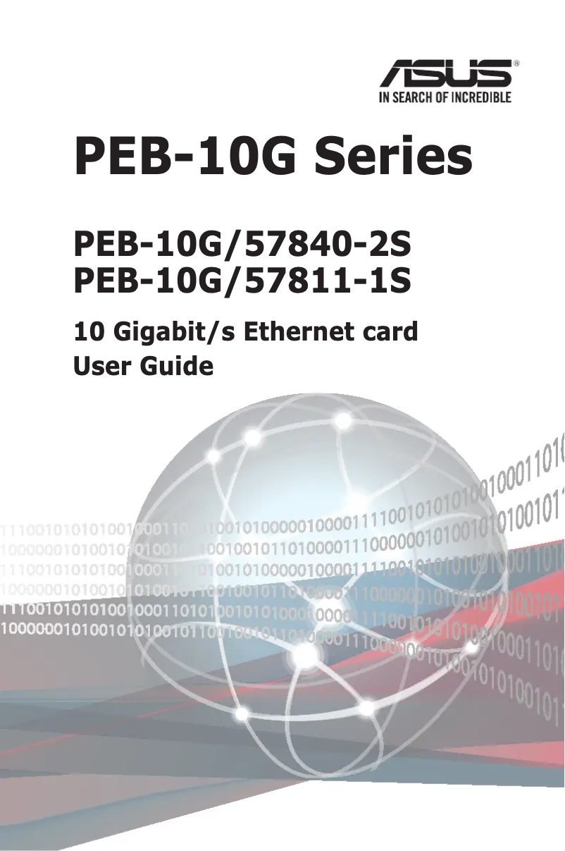 Página nº 1 - Manual de usuario Asus PEB-10G/57811-1S