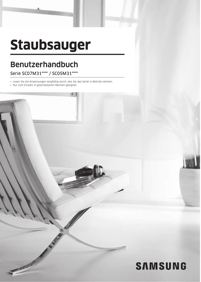 Página 1 del manual Manual de usuario Samsung VCO7M31COHG
