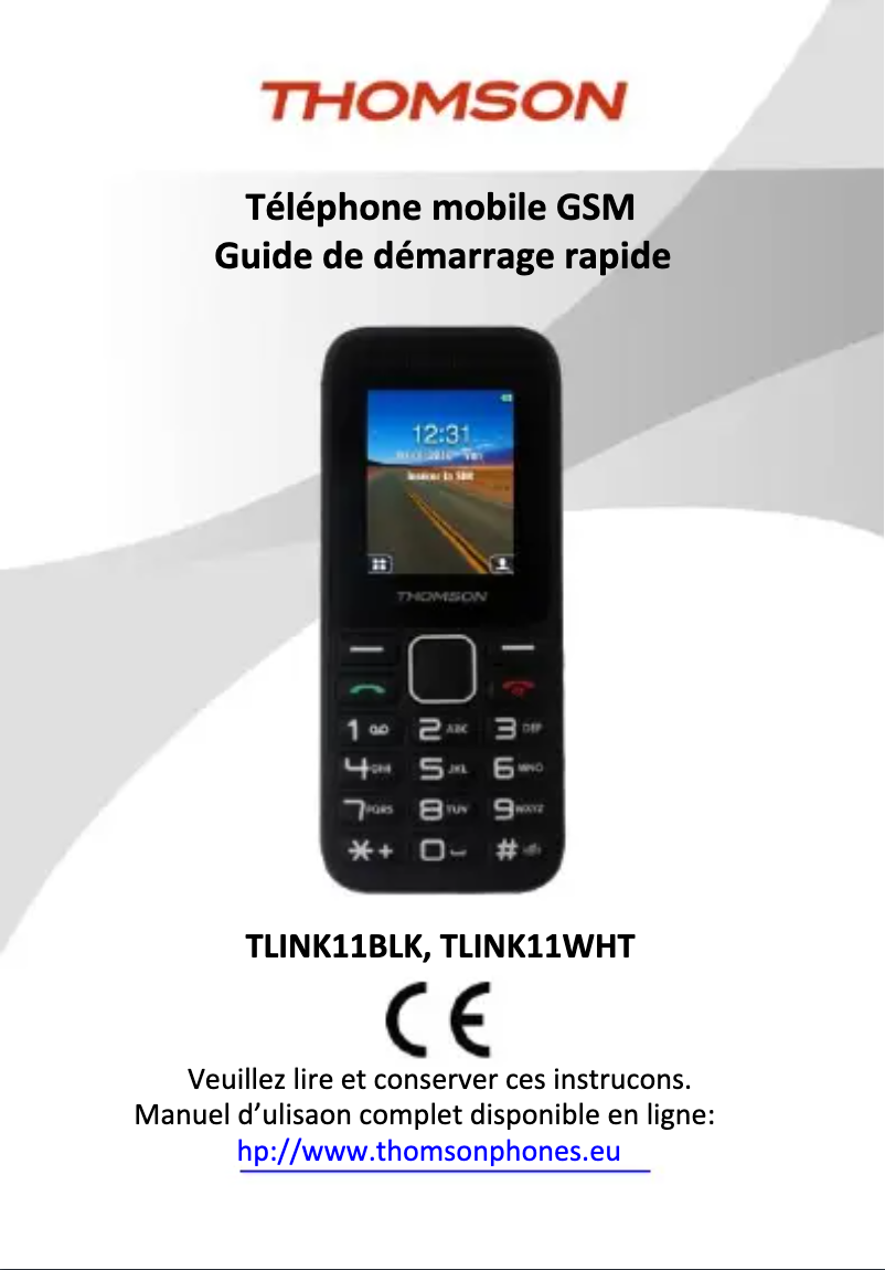 Imagen de la primera página del manual del dispositivo TLINK11