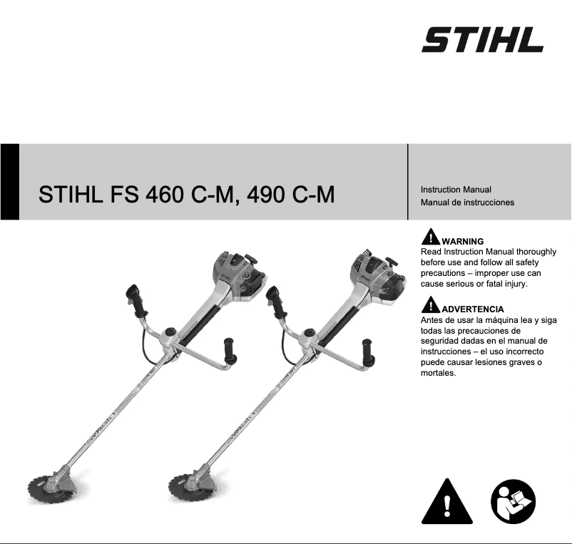 Página 1 del manual Manual de usuario Stihl FS 490 C-M
