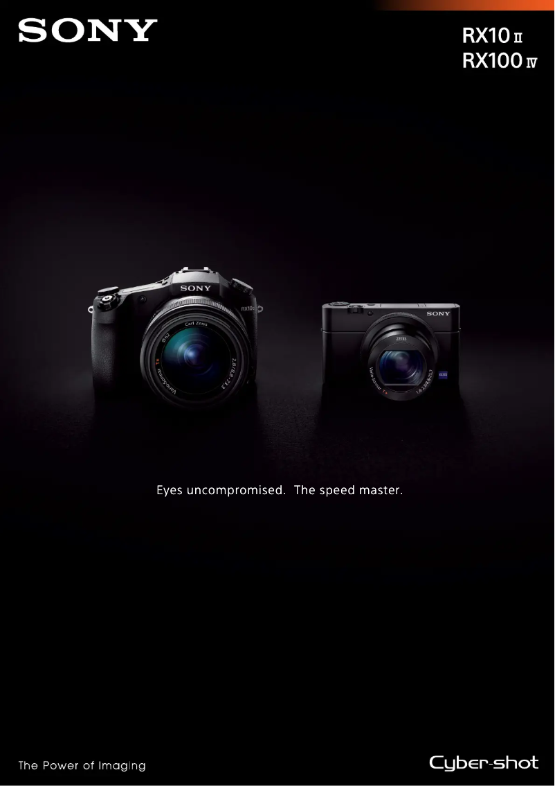 Imagen de la primera página del manual del dispositivo Cybershot DSC-RX100M4