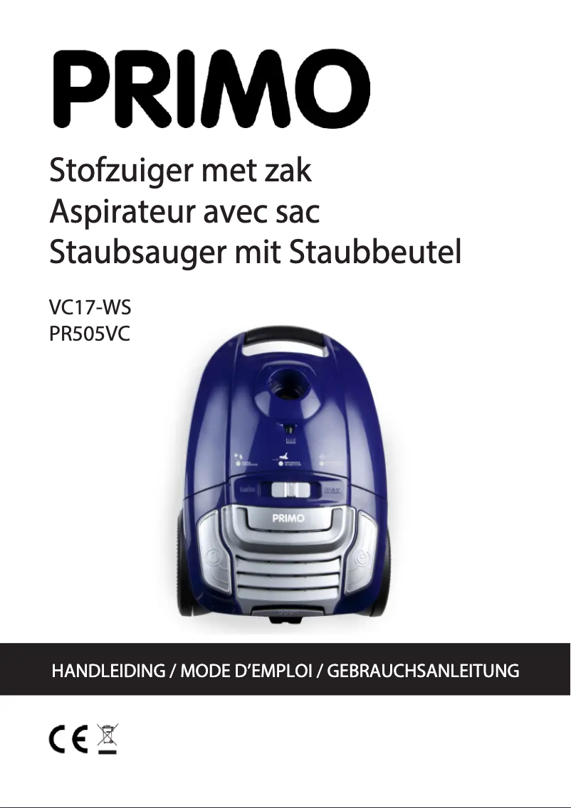 Página 1 del manual Manual de usuario Primo PR505VC