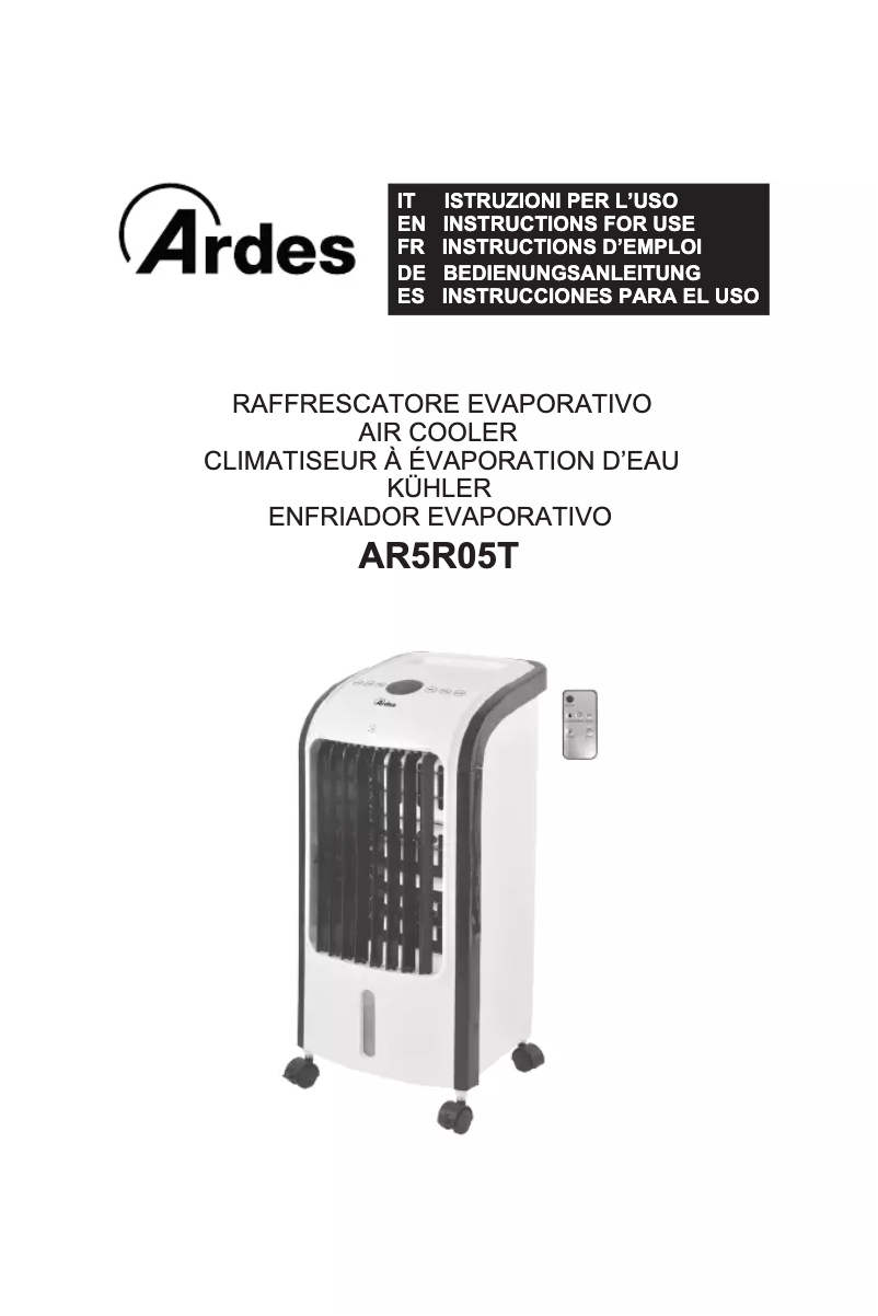 Página 1 del manual Manual de usuario Ardes Eolo Mini Touch AR5R05T