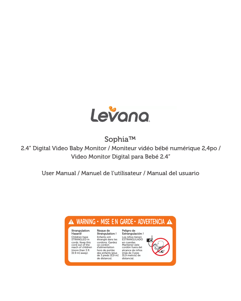 Página 1 del manual Manual de usuario Levana Sophia