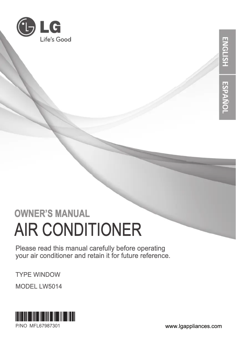 Página nº 1 - Manual de usuario LG LW5014