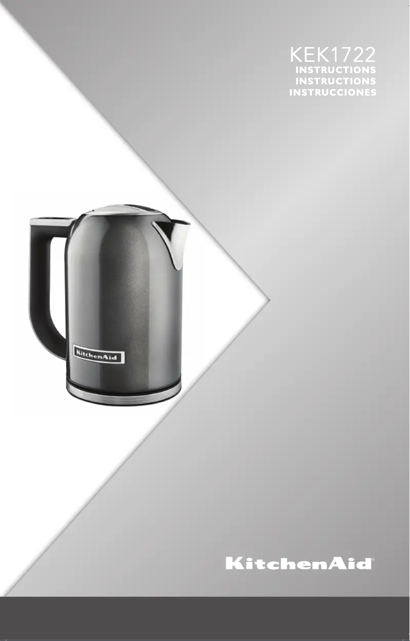 Página nº 1 - Manual de usuario KitchenAid KEK1722CS