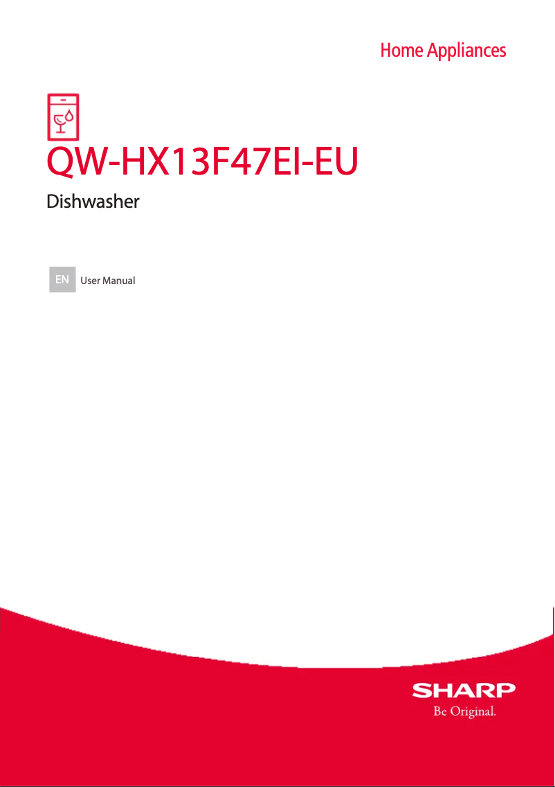 Página 1 del manual Manual de usuario Sharp QW-HX13F47EI-EU