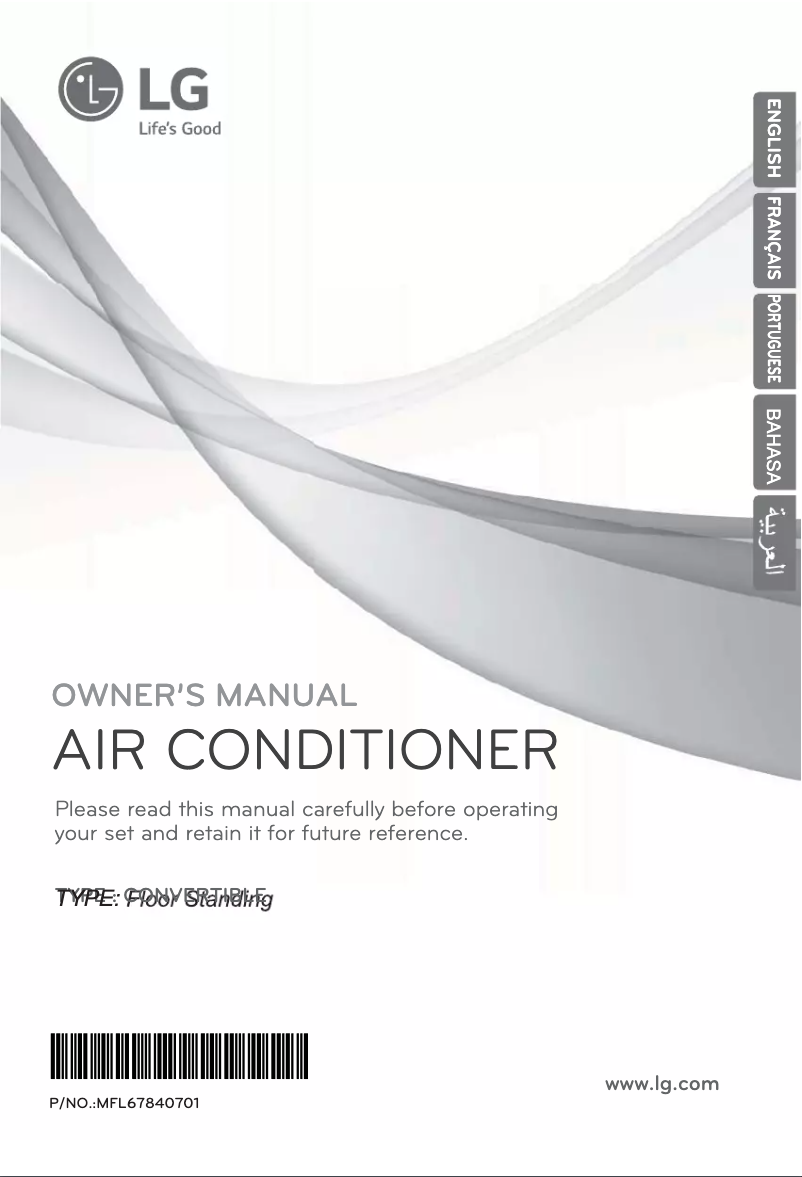 Página 1 del manual Manual de usuario LG TPNH808FLA5