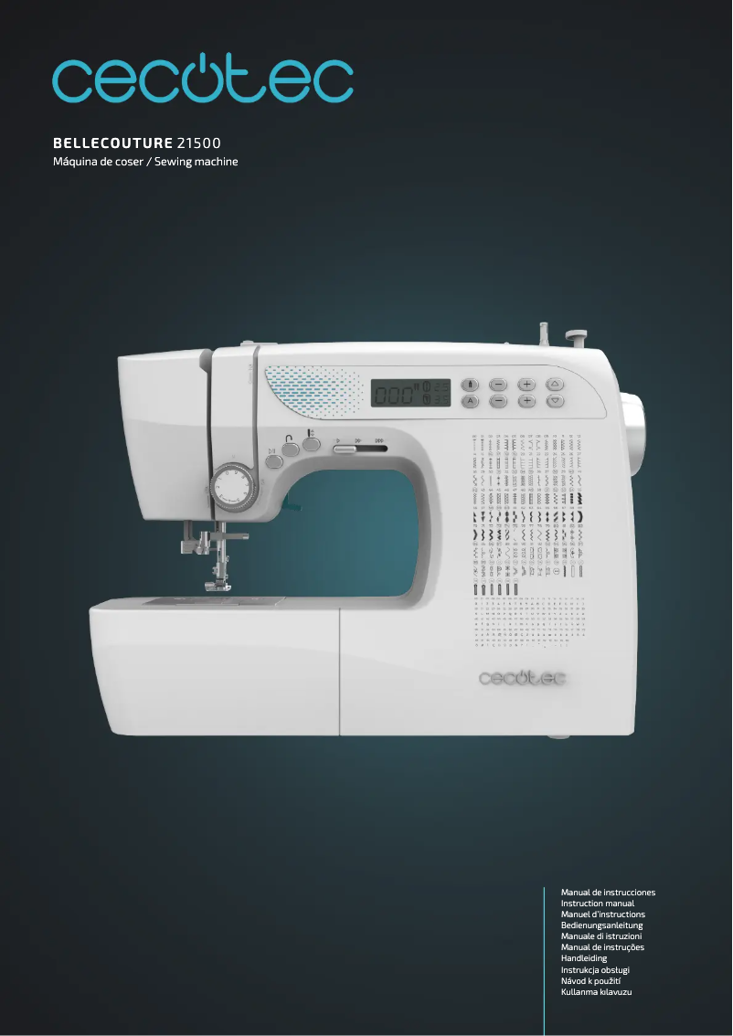 Imagen de la primera página del manual del dispositivo BelleCouture 21500