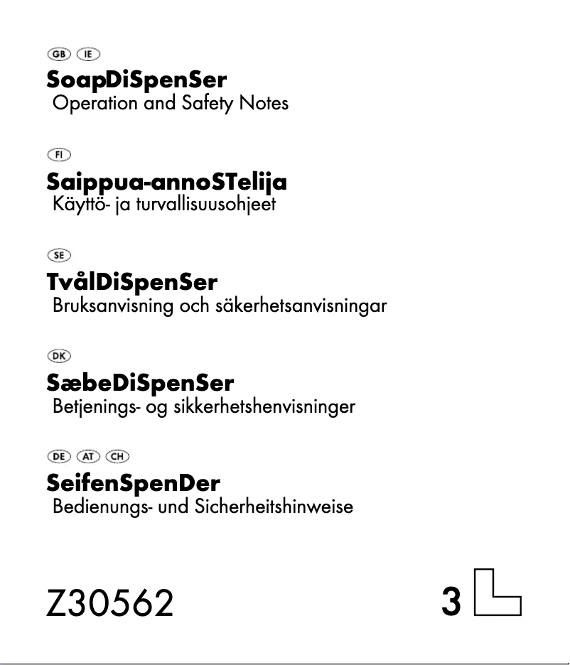 Imagen de la primera página del manual del dispositivo IAN 57185