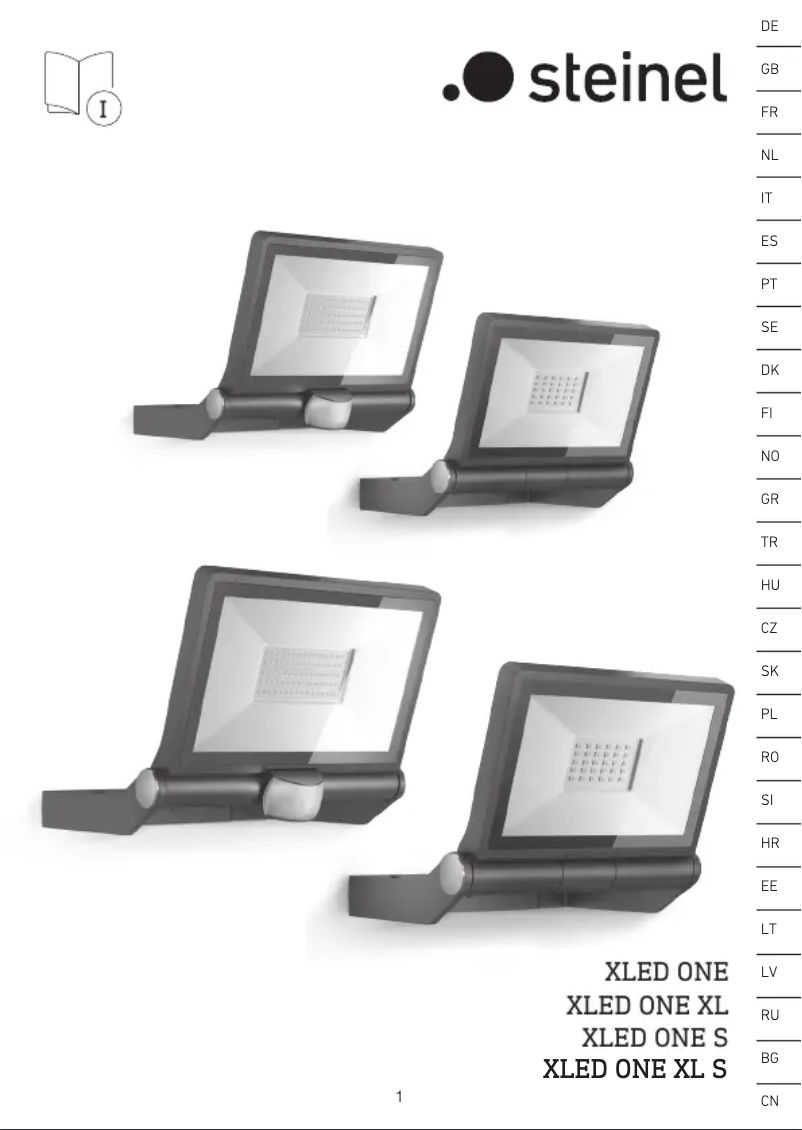 Página nº 1 - Manual de usuario Steinel XLED One XL