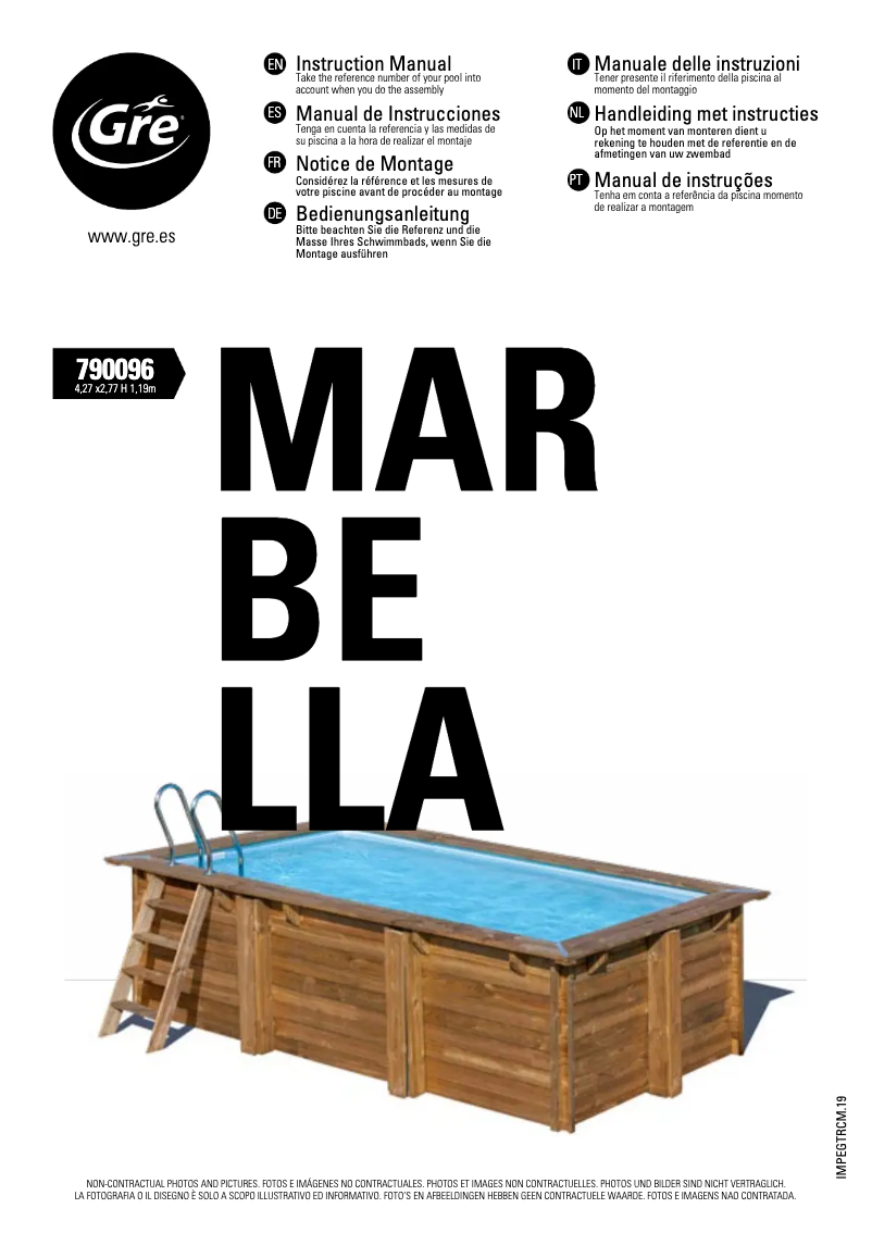 Página 1 del manual Manual de usuario Gre 790096