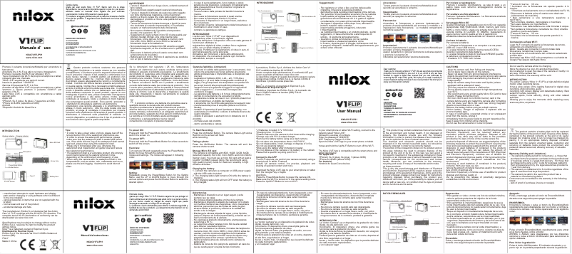Imagen de la primera página del manual del dispositivo X-Snap