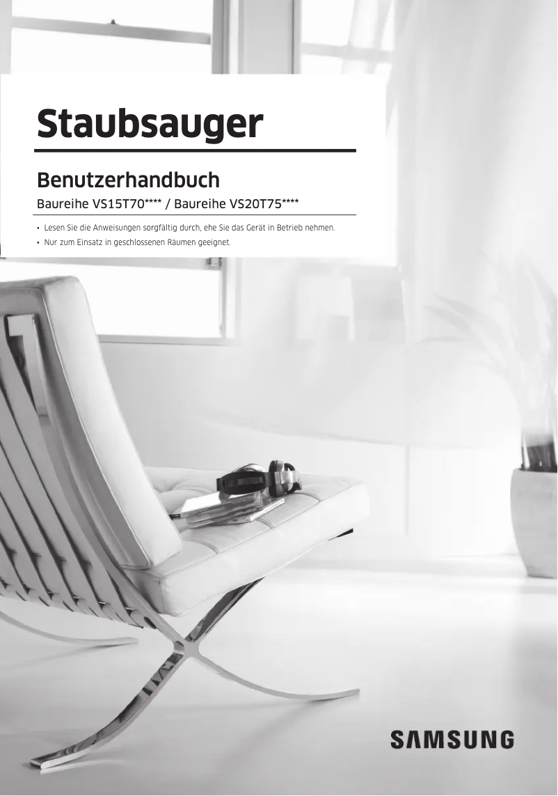 Imagen de la primera página del manual del dispositivo VS20T7536P5