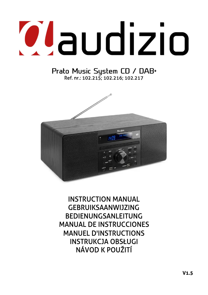 Imagen de la primera página del manual del dispositivo Prato