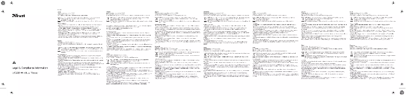 Página nº 1 - Manual de usuario Trust Lagau