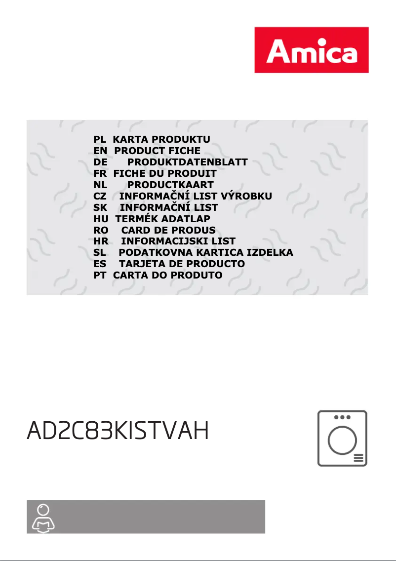 Página nº 1 - Manual de usuario Amica AD2C83KiStVAH