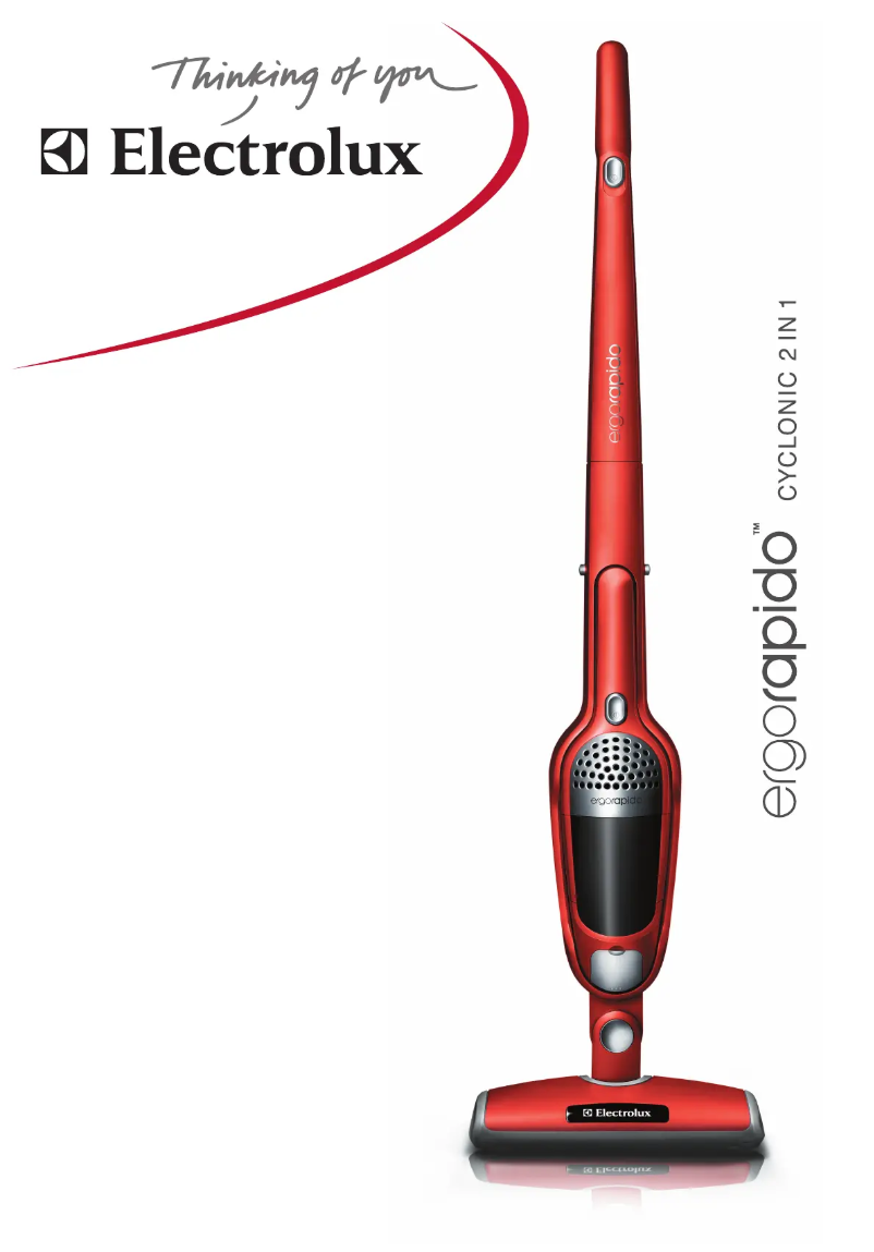Página 1 del manual Manual de usuario Electrolux ErgoRapido ZB271BF
