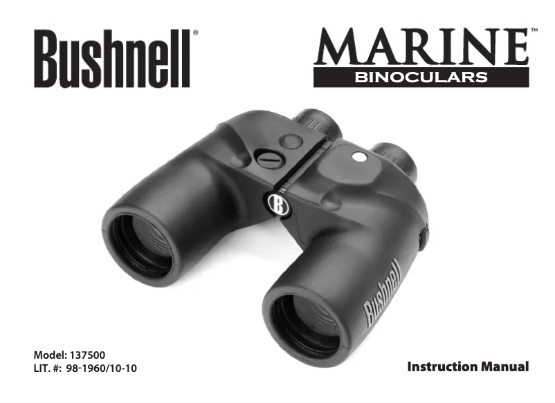 Página nº 1 - Manual de usuario Bushnell Marine 137500