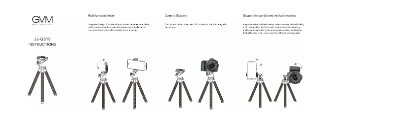 Imagen de la primera página del manual del dispositivo JJ-G310