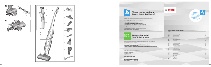 Imagen de la primera página del manual del dispositivo BCH87POWGB