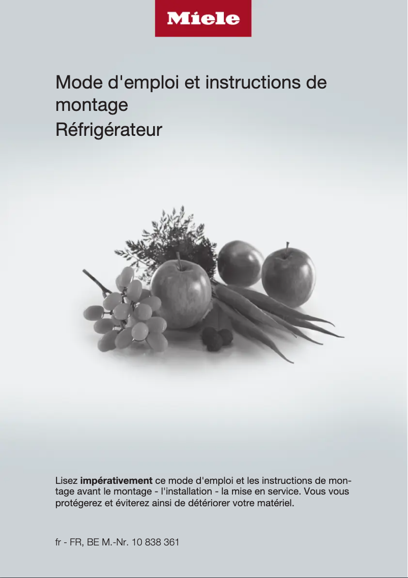 Imagen de la primera página del manual del dispositivo K 31252 Ui