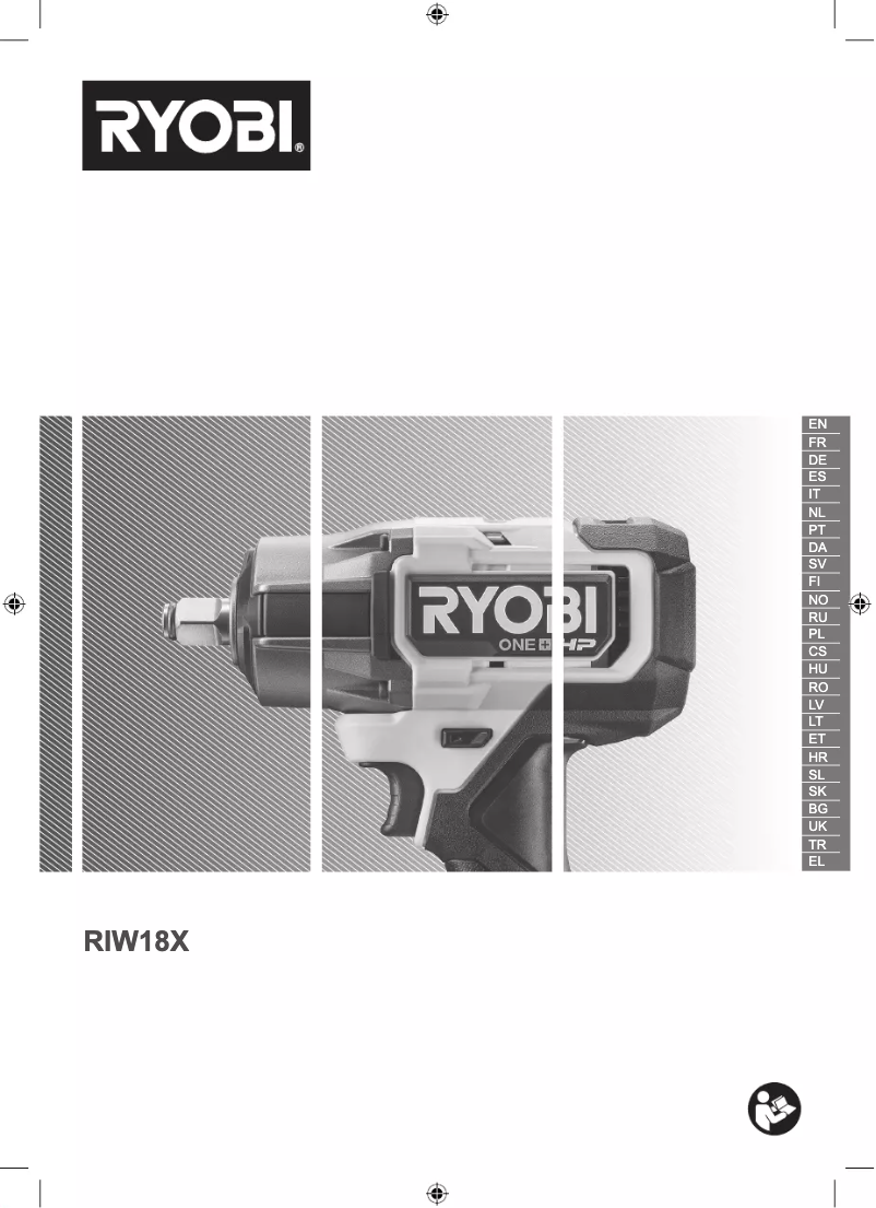 Página 1 del manual Manual de usuario RYOBI One+ RIW18X