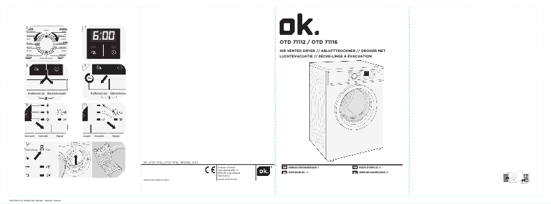 Imagen de la primera página del manual del dispositivo OTD 71112