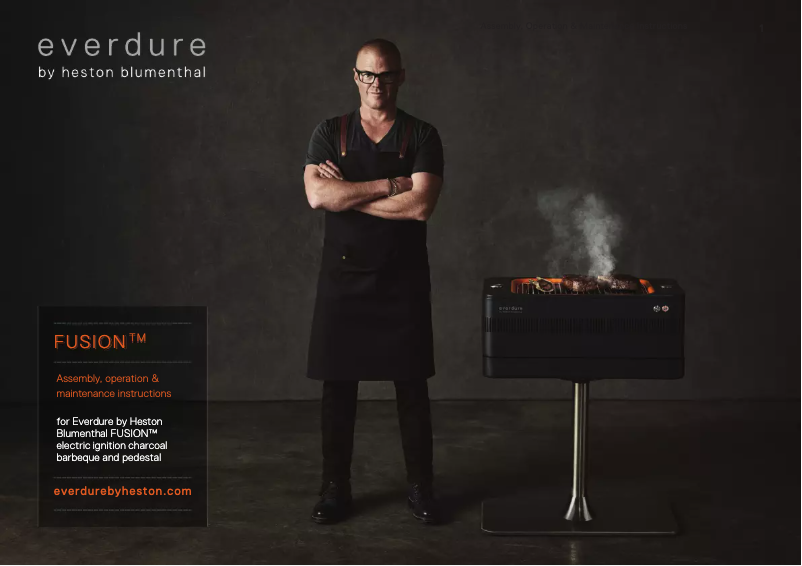 Imagen de la primera página del manual del dispositivo Fusion HBCE1BS