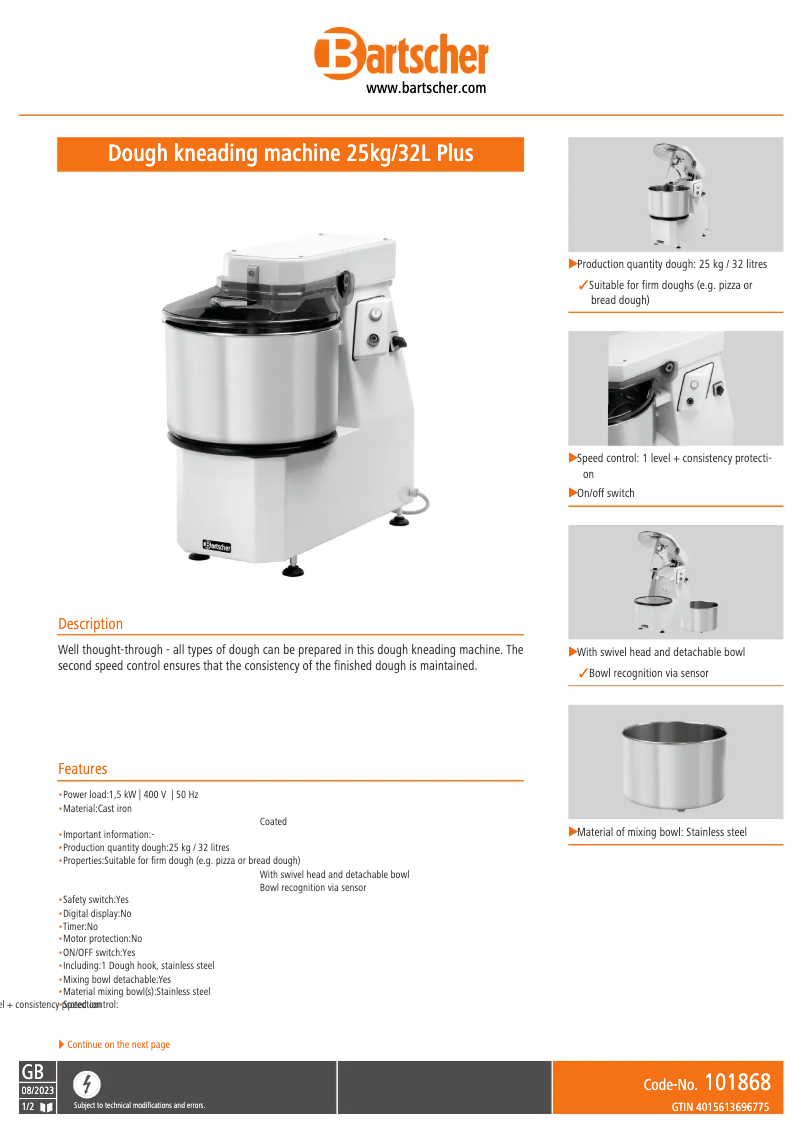 Imagen de la primera página del manual del dispositivo 101868