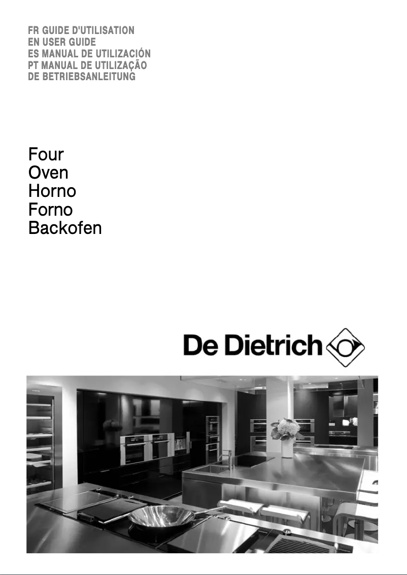 Página 1 del manual Manual de usuario De Dietrich DOS1160