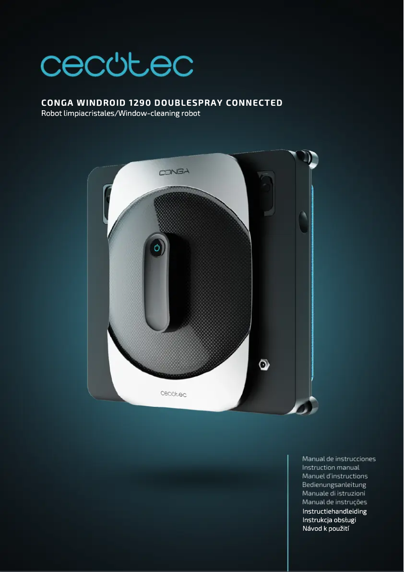 Página nº 1 - Manual de usuario Cecotec Conga Windroid 1290 DoubleSpray Connected